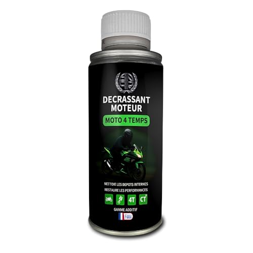 SNQR Nettoyant Carburateur et Injecteurs Moto 75 ml – Additif Carburant 4 Temps – Sans Démontage – Protège le Circuit – Scooter et Quad compatibles