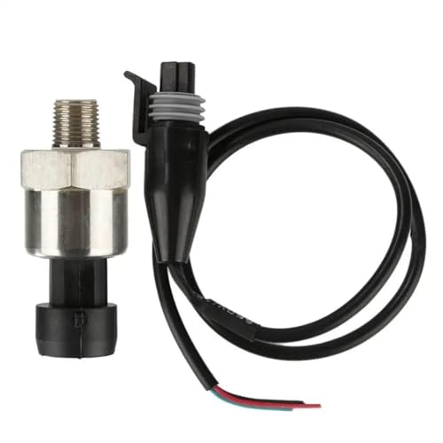 Transmisor de sensor de presión de 1/8 de acero transductor universal de 14.5 a 30 psi 2