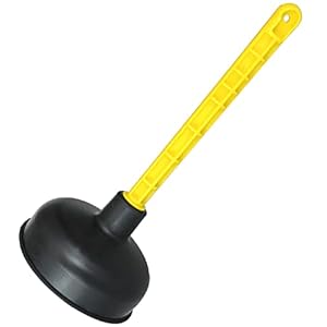 Mario10 Zuigbel – plunger met sterke zuigkracht, onderhoudsarm. Universeel, Ideaal voor het reinigen van wastafels, badkuipen, douches, wastafels en andere afvoeren. Gemaakt in de EU