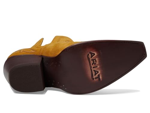 ARIAT ARIAT Women's Dixon Western Boot - Gilded Suede, 8 Narrow