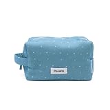 PONETTE - Neceser Infantil, Niño, Niña, Juvenil, Divertido, Bolsa de Aseo, Neceser Viaje, Estuche, Marca Española (Estrellitas)