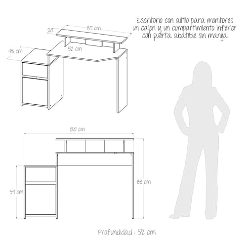 Review de Escritorio azul tabla con los diez mejores. 27 Imagen adicional