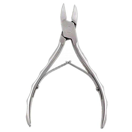 ニッパー型爪切り 爪切り ニッパーツメキリ ステンレス製 甘皮対応 切れ味抜群 厚い爪/変形爪/巻き爪に最適 お年寄り 高齢者 医療 介護 あし まき爪 陥入爪 水虫爪用つめきり