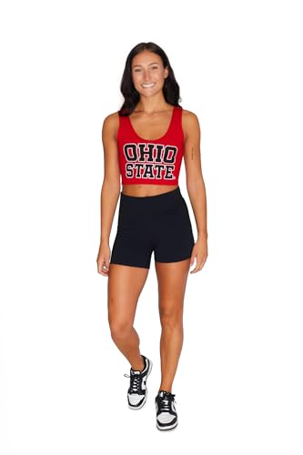 Image of Lojobands Women's College Gameday Outfit Tank Top Tailgate Crop Top One Size Fits Most