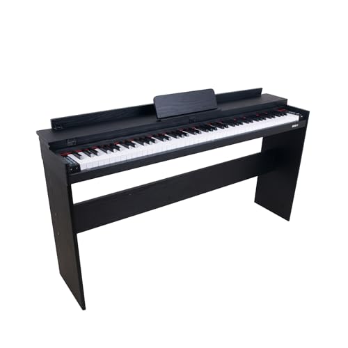 Piano Électronique À 88 Touches Pour Adulte, À Usage Domestique, Pour Examen De Qualité Adulte, Piano Électrique Portable Pour Étudiant Numérique (Color : Bk) - Les Beatles, Paul McCartney, John Lennon, RIngo Starr, George Harrison Piano Électronique À 88 Touches Pour Adulte, À Usage Domestique, Pour Examen De Qualité Adulte, Piano Électrique Portable Pour Étudiant Numérique (Color : Bk) – Image 4