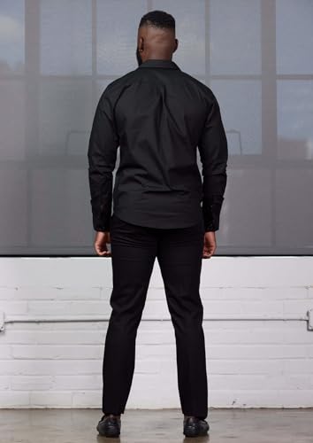 D'IYANU | Abiade Men's African Shirt – Premium African Attire – Button-Up Dashiki Shirt in Regular & Plus Sizes4