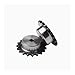 ULSDKLDY Tooth Roller Chain Sprocket 1Pcs 08B Roller Chain Sprocket A3 Steel Industrial Sprocket Wheel 4-Point Sprocket(37T(OD 154.5))