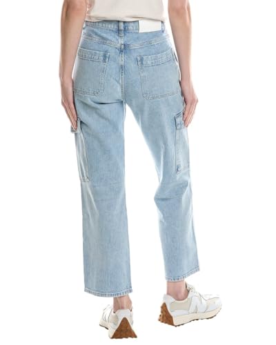 7 For All Mankind Women's Logan Cargo Jeans in Airwave2