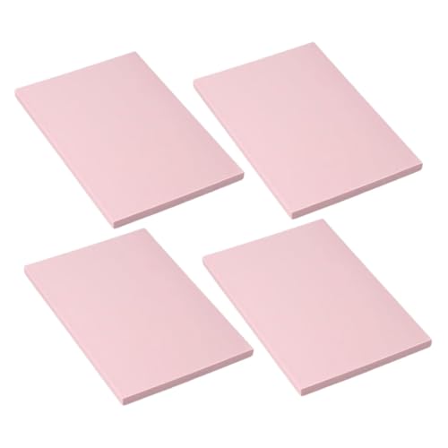 OSALADI 4pcs DIY Rubber Carving Blocks for Crafting and Art Wear-Resistant and Easy to Cut Enhance Detail and Creativity for Various Art Creations