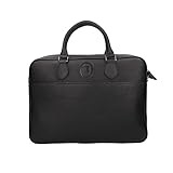 trussardi pelle borse  Trussardi cartella 2 manici in eco-pelle doppio cursore