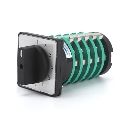 Interrupteur à cames rotatif robuste KDHC-32 haute isolation 690V 32A 5 pôles
