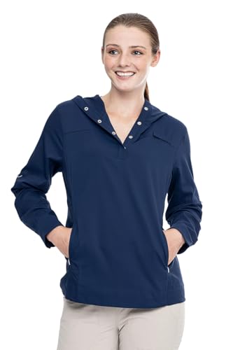 Coolibar UPF 50+ Women's Sea Spray Henley - Sun Protective