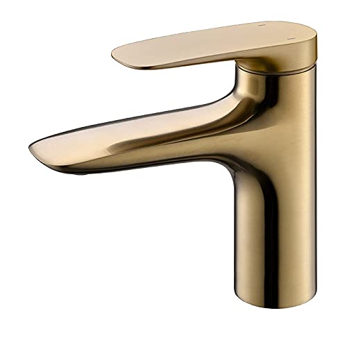 Grifos de lavabo cromados mezcladores de baño monomando agua fría caliente