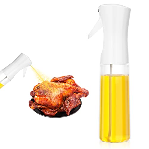 Uootach Pulverizador Aceite, 300ML Spray Aceite Cocina con Escala, aceitera Transparente y...