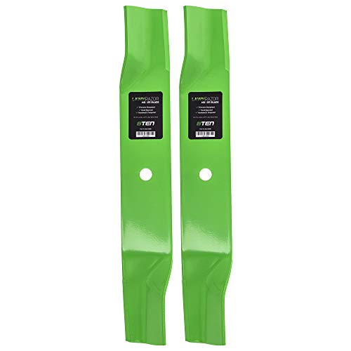 8TEN LawnRAZOR Hi Lift Blade for John Deere 38 Inch Deck 240 GT242