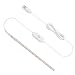 LED Luz para máquina coser, SUNASQ 5V 40cm Luz de tira flexible...