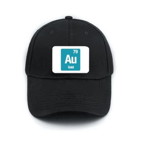 Casquette de baseball réglable au checal Element Science Hat Classic coton noir