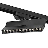 Lineare LED-Schienenleuchte, dreiphasig, Epistar 5054, 12 W, 1200 lm, dimmbar, TRIAC...