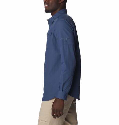 Image of Columbia Men Omni-Shade Silver Ridge 2.0 Shirt for Hiking | Trekking | Camping | Safari | Sun Protection