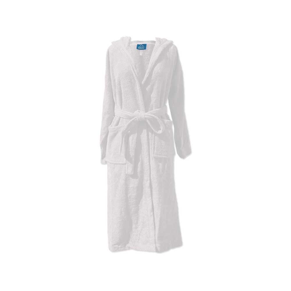 Peignoir de Bain à Capuche 70% Coton 30% Bambou 450 g/m² – Ultra-Absorbant | Doux & hypoallergénique • Chaud & confortable • Ceinture ajustable • Capuche & poches • Lavable 40°C • Mixte