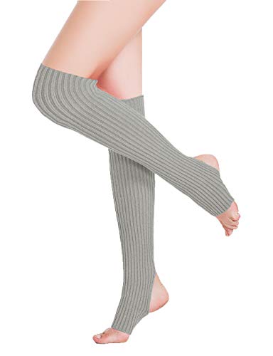 Image of v28 Women's Neon Knit Leg Warmer for 80s Party Dance Sports Yoga