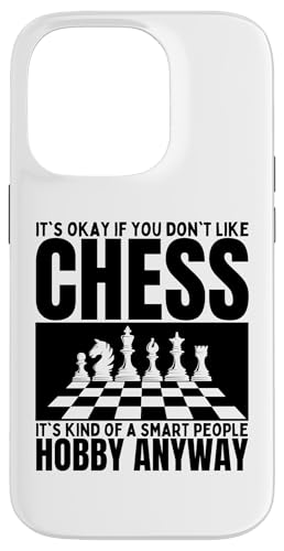 Chess Is For Smart People �`�F�X�v���C���[ �ʔ����`�F�X �X�}�z�P�[�X iPhone 14 Pro �p
