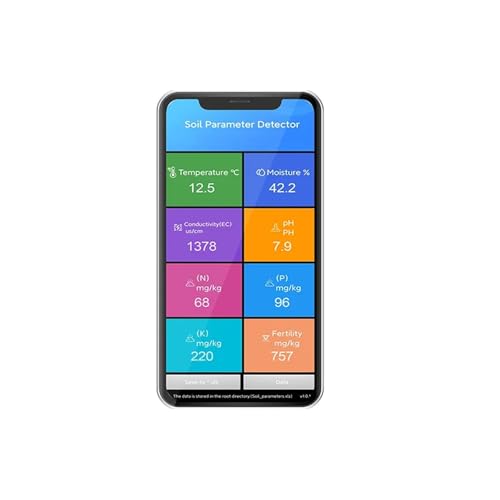 Capteur de sol NPK 8 en 1 USB Type-C avec application Android pour humidité - 5
