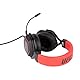 Konix UFC Kabelgebundenes 7.1 Gaming-Headset für PC - 50-mm-Lautsprecher - Abnehmbares Mikrofon - 2 m USB-Kabel - Hintergrundbeleuchtung - Schwarz und Rot