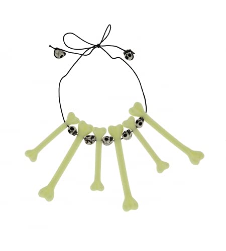 Fiesta y Carnaval, S.L.. Collar Troglodita de Plástico Huesos y