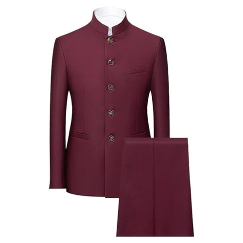 Men's Slim Prom Tuxedo Suit | 2-Button Blazer Pants | Business Wedding Jacket Set2