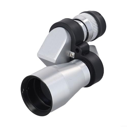 Monocular para uso en exteriores, mini monocular portátil con zoom 8X HD con lente objetivo de 20 mm, compatible con clip de smartphone y trípode para caza (A)