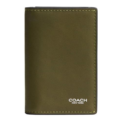 Coach Men's Bifold Card Case, Olive