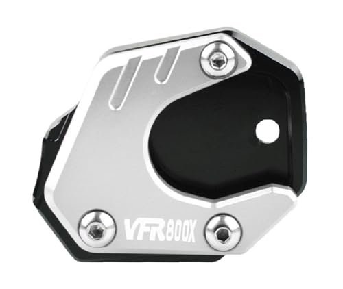 Plaque de support béquille latérale VFR800X 2015-2023 extension silver