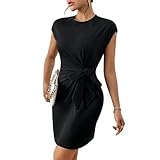 You Decided The Dress Length By Adjusting The Drawstring, Women Bodycon Slim Fall Winter Sexy Party Sweater Dresses.