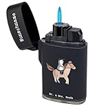 Mr. & Mrs. Panda Personalisiertes Feuerzeug Pferd Reiten - Personalisierte Geschenke, Reitsport, Mit Spruch, Geschenk, Selbst Gestalten, Pferde, Reitstall, Namen, Personalisiert, Gravur, Reitverein