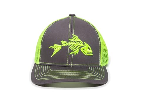 Image of Outdoor Cap Bonefish Graphic Trucker Hat - Mesh Back, Hook /Loop Closure, One Size