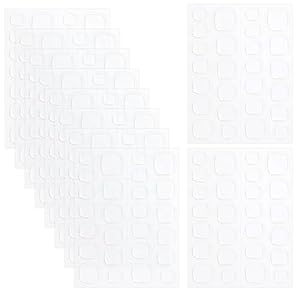 Peiqiup Nagelkleber Aufkleber, 260 Stück