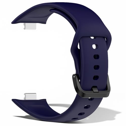 Image of Kapture Straps Compatible with Redmi Watch Move, Redmi Watch Move Strap TPU Watch Straps - Quick Release Watch Bands Soft Waterproof for Men Women (Blue)