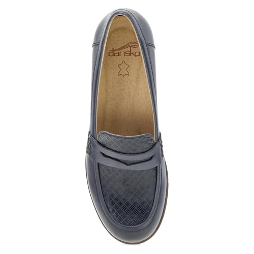 Image of Dansko Danica Heeled Loafer for Women - Waterproof Leather with Rubber Outsole and Leather Stacked Heel for Long-Lasting Style in Any Weather