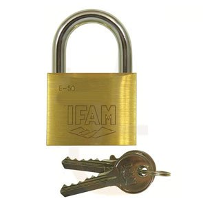 iFAME40 Brass Padlock 40mm KA1