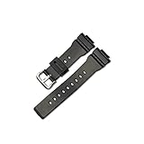 MNGNKETYTZ(売店) カシオのためのスポーツシリコーンの取り替えの腕時計バンドフィット Baby-G BA-110 120 111 112プレミアム弾性ラバーループストラップブレスレットアクセサリー(Black)