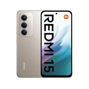 XIAOMI Redmi 15 - Smartphone von 8 + 256GB, Titan grau, Bildschirm von 6,9" 120Hz, procesador Snapdragon® 685, 50MP-Kamera, 7000mAh, Keine Ladegeräte enthalten