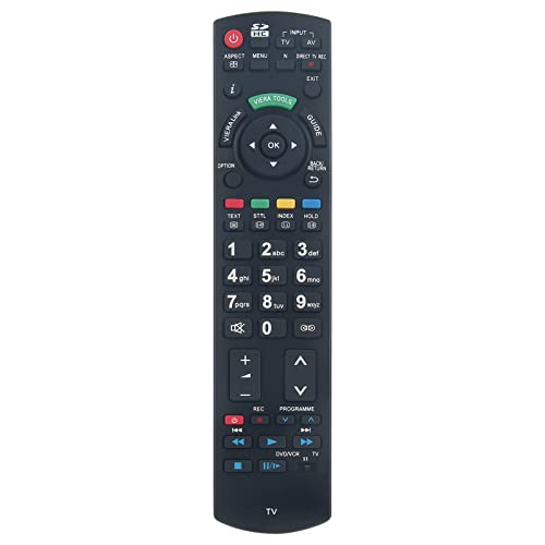 ALLIMITY N2QAYB000428 Replace Remote Control fit for Panasonic Plasma Viera TV TX-L32G10B TX-L37G10B TX-P46G10B TX-P42G10B TX-P50G10B