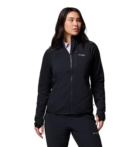 Amazon.com: Columbia Womens Arctic Crest Hybrid Full Zip, Black, X