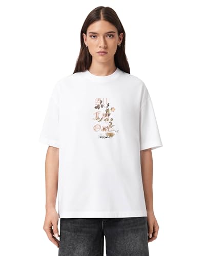 Allsaints Oneness Etta Tee T-Shirt Femme haut de gamme finitions premium