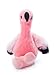 The Petting Zoo Flamingo Stuffed Animal Plushie, Gifts for Kids, Wild Onez Babiez Zoo Animals, Flamingo Plush Toy 6 inches