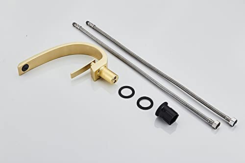Mitigeur monotrou de lavabo en laiton blanc haute qualité pour vasque - 6