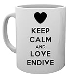 Keep Calm And Love Endive Tasse Mug Cup