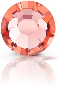 1440 Pieces SS5 Preciosa Maxima Czech Crystal Flat Back 438 11 615, Rhinestones for Crafts, Padparadscha