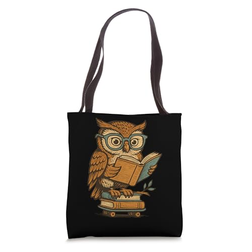 Bolso Tote Búho Skateboarder Vintage miniatura 1